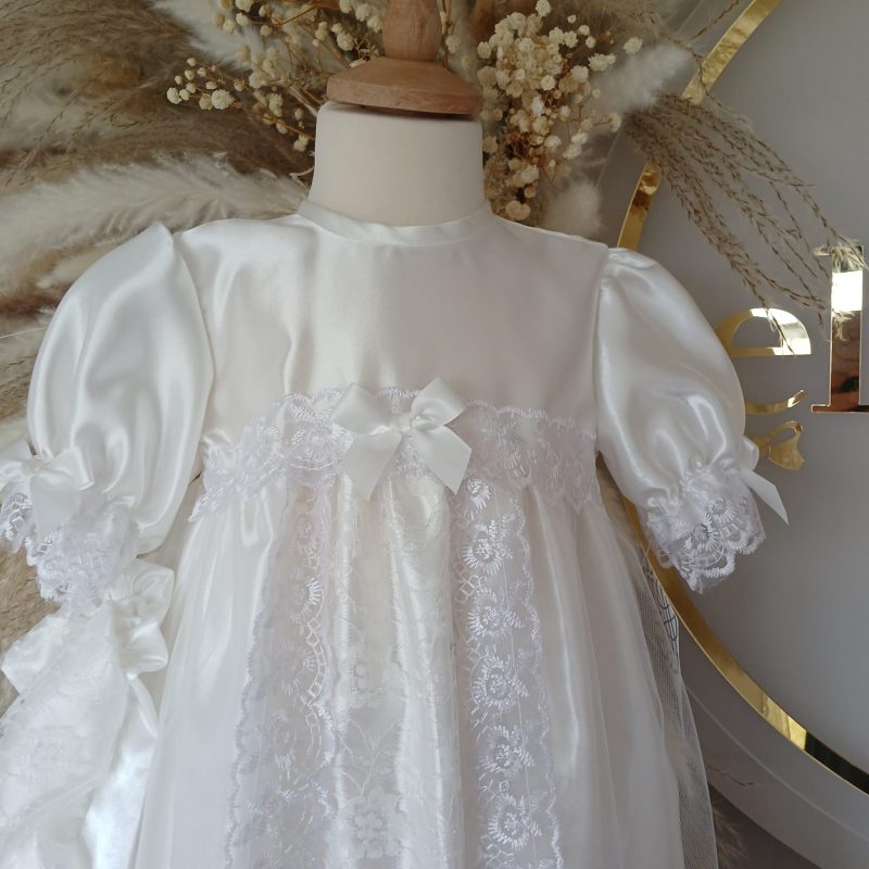 Ruby Christening Gown Ivory - Image 4