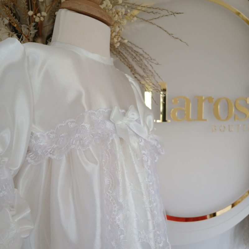 Ruby Christening Gown Ivory - Image 5