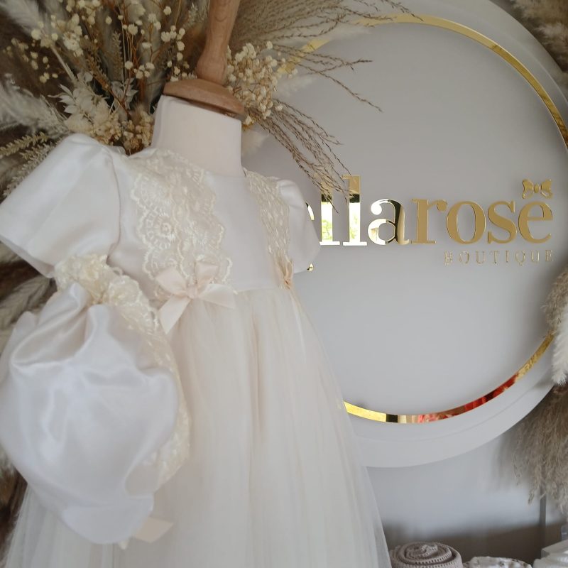 Arabella Christening Gown Ivory - Image 2