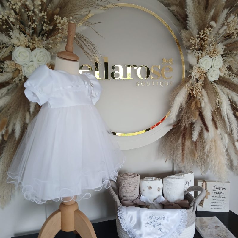 Hannah Christening Dress - Image 2